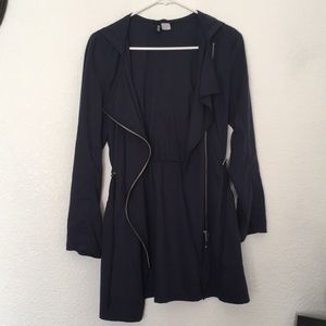 Blue anorak